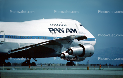 Boeing 747-SP21, N540PA, Clipper Star of the Union, Pan American Airways PAA, (SFO), 747SP
