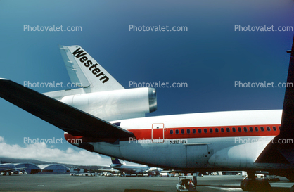 N912WA, Douglas DC-10-10, Western Airlines WAL, SFO, CF6