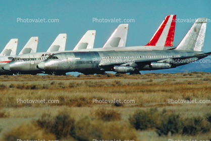 Convair Coronado's Lined Up for Scrap, Mojave Airport MHV, California, USA