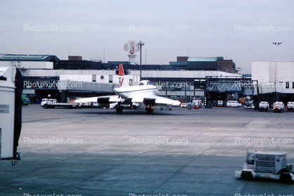 Concorde SST, British Airways BAW, G-BOAB, Heathrow, January 6 1984, 1980s