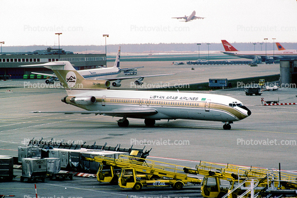 SA-DIH, Boeing 727-224, Libyan Arab Airlines, JT8D, 727-200 series