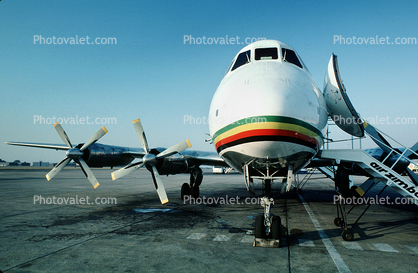 Z-YTE, Air Zimbabwe, Vickers Viscount 754D