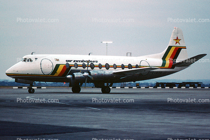 Z-YTE, Air Zimbabwe, Vickers 754D Viscount