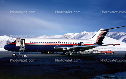 Douglas DC-9-14, N85AS, All Star Airlines, JT8D-7B s3, JT8D, Sun Valley, Idaho