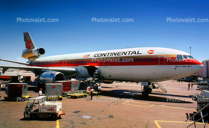 N68065, Douglas DC-10-30, Continental Airlines COA, Employee Owner Ship II, CF6, 16 June 1995