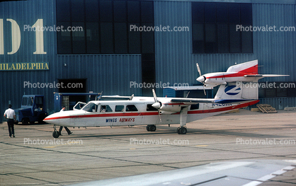 Britten Norman, Trislander, N420WA, Britten-Norman BN-2A Mk3-3 Trislander, Wings Airways, PHL
