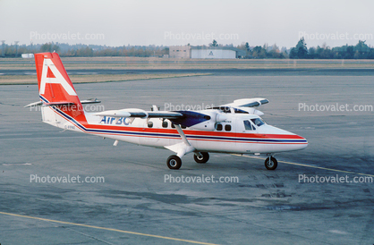 C-FPAE, De Havilland DHC-6-200 Twin Otter, Air BC, PT6A-27, PT6A