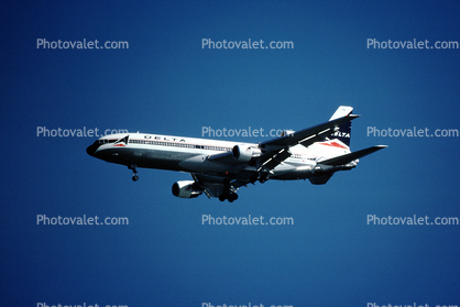N730DA, Delta Air Lines, Lockheed L-1011, San Francisco International Airport (SFO), RB211