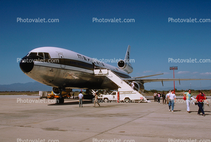 N10045, Mexicana Airlines, Douglas DC-10-15, Puerto Vallarta, Maya, CF6-50C2F, CF6