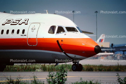 N348PS, Bae 146-200, PSA, Pacific Southwest Airlines, (SFO)