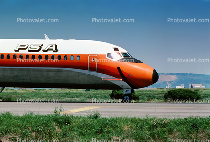 N942PS, PSA MD-82, Douglas DC-9-82, (SFO), Super-80, JT8D-217, JT8D
