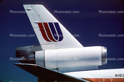 FN: 3333, N1830U, United Airlines UAL, Douglas DC-10-10, CF6-6K, CF6