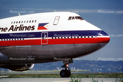 N743PR, Boeing 747-2F6B, 747-200 series, San Francisco International Airport (SFO), CF6, CF6-50E2