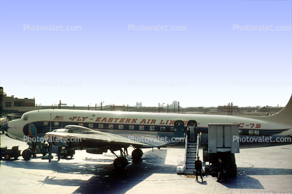 N842D, Eastern Airlines EAL, Douglas DC-7B Seven Seas, 1960s