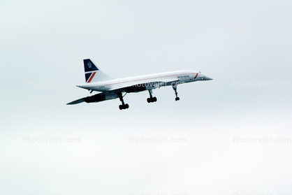 British Airways BAW, G-BOAC, Concorde SST