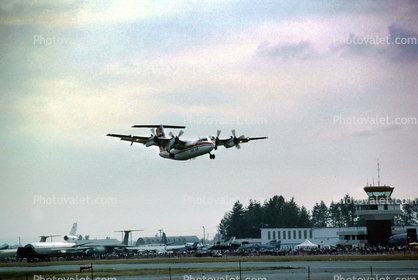 De Havilland Canada DHC-7-102 Dash 7, Time Air, Abbotsford International Airport, YXX, C-GTAD