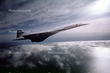 Concorde SST, G-BOAC, British Airways BAW