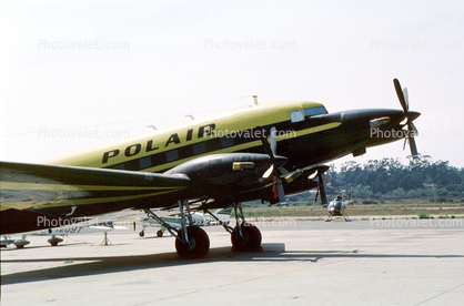 N23SA, Polair, Douglas DC-3 Conroy Tri Turbo, TT-3, Jack Conroy, PT6A