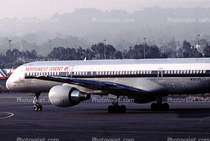 N501US, Boeing 757-251, Northwest Airlines NWA, 757-200 series