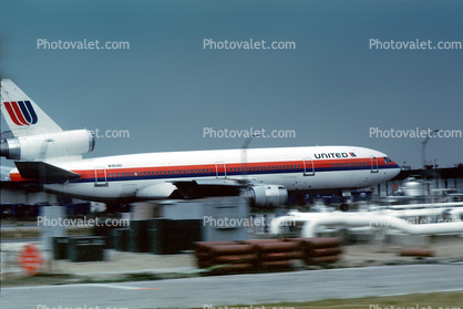 N1834U, United Airlines UAL, Douglas DC-10
