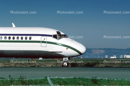 N785JA, Alaska Airlines ASA, McDonnell Douglas MD-82, (SFO), JT8D-217C, JT8D