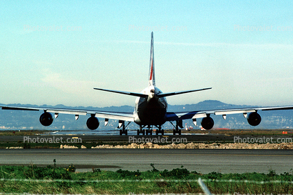 F-BPVY, (SFO), Boeing 747-228B, Air France AFR, CF6-50E2, CF6