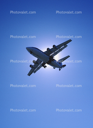 PSA, BAe-146, Pacific Southwest Airlines, (SFO)