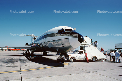 XA-MEM, Boeing 727-264, Mexicana Airlines, Puerto Vallarta, JT8D-17R, JT8D, 727-200 series