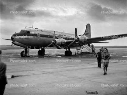 Transocean, Douglas DC-4, TALOA-SHANNON, 1950s