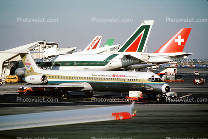 Boeing 747, Douglas DC-9, SwissAir, Alitalia Airlines, 9Y-THR, BWIA, McDonnell Douglas MD-83, JT8D, JT8D-219