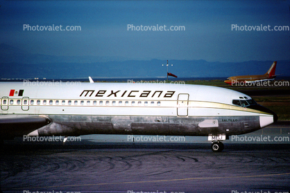 XA-MEJ, Boeing 727-264, Mexicana Airlines, JT8D-17R s3, JT8D, (SFO), 727-200 series
