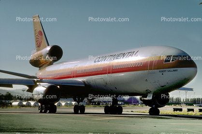 N68065, Douglas DC-10-30, (SFO), Continental Airlines COA, CF6, James Gallaway