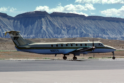 N91YV, Mesa Airlines, Beech 1900C-1, PT6A