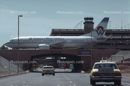 N152AW, Boeing 737-3Q8, America West Airlines AWE, 737-300 series