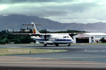 F-GEGD, ATR 42-300, Air Littoral, Noumea, New Caledonia, Hangar