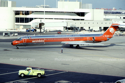 XA-AMQ, Aeromexico, McDonnell Douglas MD-82, JT8D-217C, JT8D