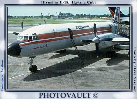 Cubana Airlines Ilyushin Il-18