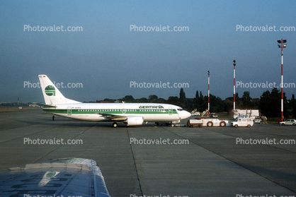 D-AGEB, Boeing 737-35B, TXL, Berlin, Germany, 737-300 series