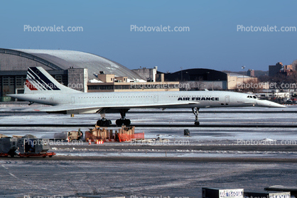 F-BTSD, Air France AFR, Concorde SST, JFK, New York City, 19/01/1994