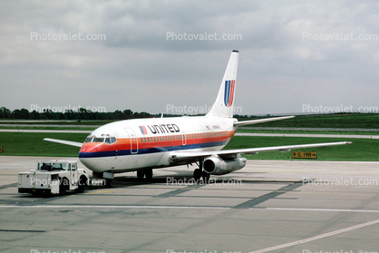 Boeing 737-222, 737-200, series JT8D-7B, JT8D, N9066U, 25/05/1995