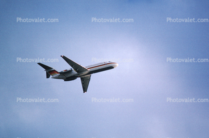 Aero California, Fokker F-28, Los Angeles International Airport, LAX, California, USA