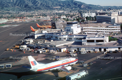 Burbank-Glendale-Pasadena Airport (BUR), 1980s