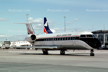 N929CA, Delta Connection (Comair), Canadair CRJ-100ER, Lester B. Pearson International Airport
