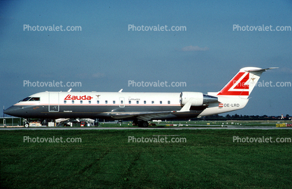 OE-LRD, Lauda Air, Canadair CL-600-2B19, Regional Jet CRJ-100LR