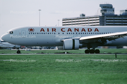 C-FBEF, Boeing 767-233ER, Air Canada ACA, Thrust Reversers, JT9D