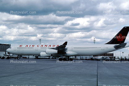C-FYLD, Airbus A340-313X, Air Canada ACA, Toronto, Canada, CFM56-5C4, CFM56, Clara Campoamor