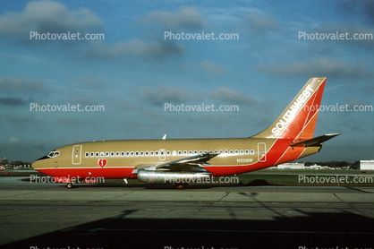 N525SW, Boeing 737-2H4 Southwest Airlines SWA, 737-200 series