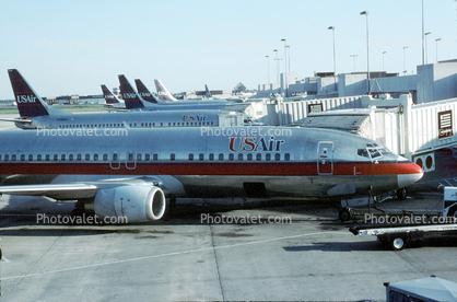 N780AU, Boeing 737-4B7, US Airways AWE, 737-400 series, CFM56-3B2, CFM56