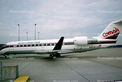 N969CA, Comair, Canadair CRJ-100ER, CF34