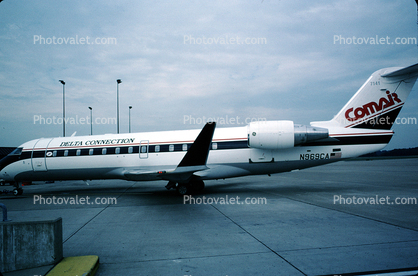 N969CA, Comair, Canadair CRJ-100ER, CF34-3A1, CF34